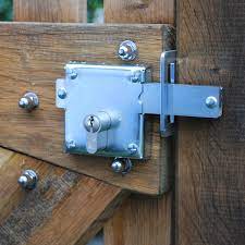 Gate Locks With Code Or With Key