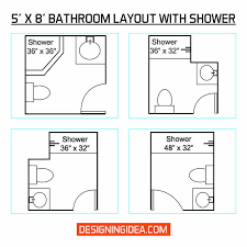 bathroom design layout