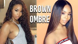 dying lace wig black to ombre