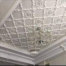 white color coated dubai gypsum ceiling