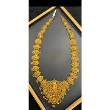 22k antique 80gm gold necklace