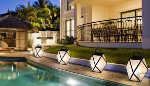 modern outdoor lighting ideas enhance