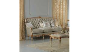 Sophisticated Ivory Sofa Set