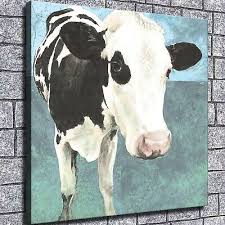 Shop for cow home decor online at target. Funny Cow Hd Canvas Printed Home Decor Paintings Room Wall Art Pictures Poster