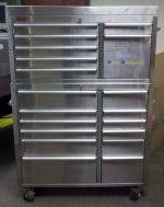 csps 41 stainless tool chest combo