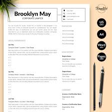 Lawyer resume tips and ideas. Legal Resume Template Grace Wright Templates Design Co