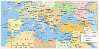Search and share any place. Political Map Of The Mediterranean Region Nations Online Project