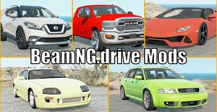 beamng drive mods to modshost