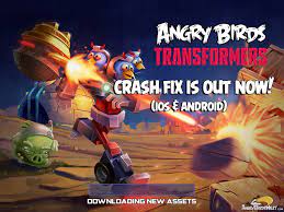 Angry Birds Transformers Crash Fix Update