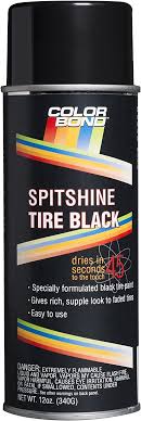 Colorbond 627 Black Spit Shine Tire