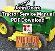 garden tractor service manual pdf
