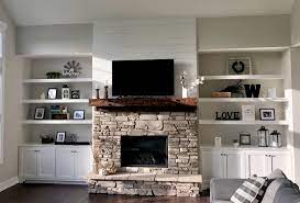 Living Room Fireplace Built Ins