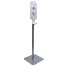 gojo purell touch free floor stand