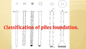 clification of pile and their