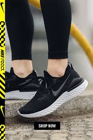 Designed to keep you gripped to the road. Nike Epic React Flyknit 2 Black Nike Shoes Nike Shoes Air Max Running Shoes For Men
