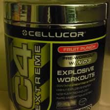 cellucor c4 extreme and nutrition facts