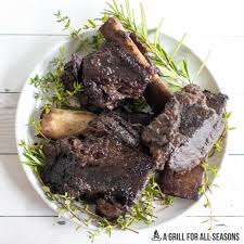 how to smoke beef short ribs a grill