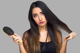 dry hair र ख ब ल