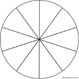 Pie Chart Circle Graphs Printouts Enchantedlearning Com