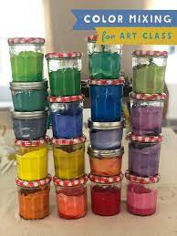 Color Mixing For Art Class Artbar