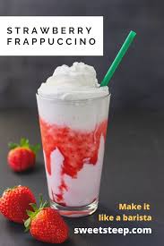 starbucks strawberry frappuccino recipe