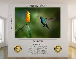 Colibri Wall Art Exquisite Hummingbird