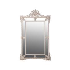 Cream Carved Frame Mirror