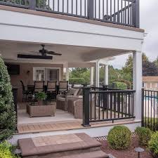 Envision composite decking is made by tamko, which first opened its doors in 1944 with a single asphalt shingle line in joplin, missouri. Fiberglass Balcony Roof Cover Composite Deck Pavers Heaters Deck Projects Composite Decking Balcony Roof