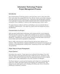 it project plan 9 exles format