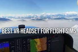 vr headset for flight simming pimax