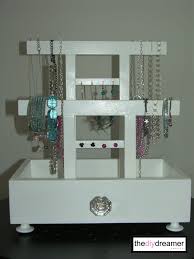 This project is easy and only takes about an hour or so from start to finish. The Jewellery Box Stand The Diy Dreamer