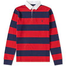 polo ralph lauren stripe rugby shirt