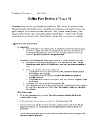 peer review sheet essay essays thesis 1556611307 v 1