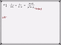 Solving Equations Involving Fractional