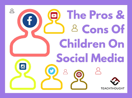 The Pros Cons Of Children On Social Media Teachthought