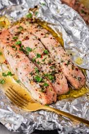 A fillet can be a small section of a boned side, intended to serve one or two people, or it or an entire boned side to serve a crowd. Baked Salmon In Foil Recipe The Dinner Bite