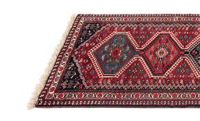 yalameh persian rug red 151 x 61 cm