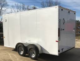 6x10 enclosed trailer tandem axle