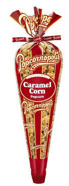 caramel popcorn cone popcornopolis