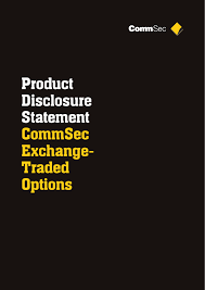 Product Disclosure Statement Commsec Exchange