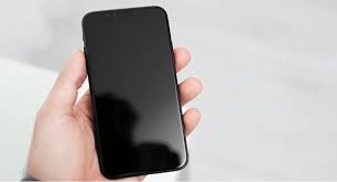 how to fix iphone x black screen of