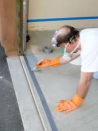 how to install epoxy flooring in a garage