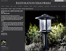 restoration hardware solar light i