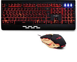 Redgear Blaze 7 gaming keyboard and mouse combo
