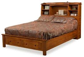 Bookcase Bed With Storage Footboard