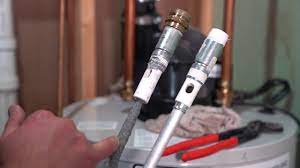 Water dissolves anode rod instead of rusting water heater. Anode Rod Replacement On A Bradford White Water Heater Water Heaters Now Youtube