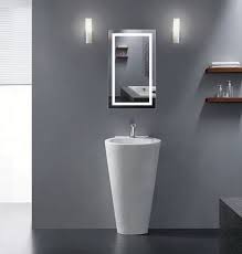 Led Lighted Bathroom Mirror With