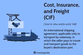 cost insurance and freight cif