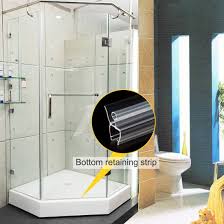 d u v shape waterproof bathroom shower