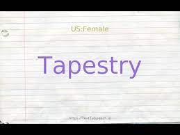 tapestry synonyms antonyms and